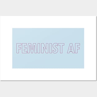 FEMINIST AF Posters and Art